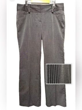 GUESS | Pinstripe Trouser Pants Office Siren Corporate Sleek Tailored